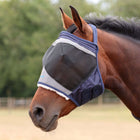 FlyGuard by Shires Máscara para Moscas Pro Fine Mesh Sin orejas Navy