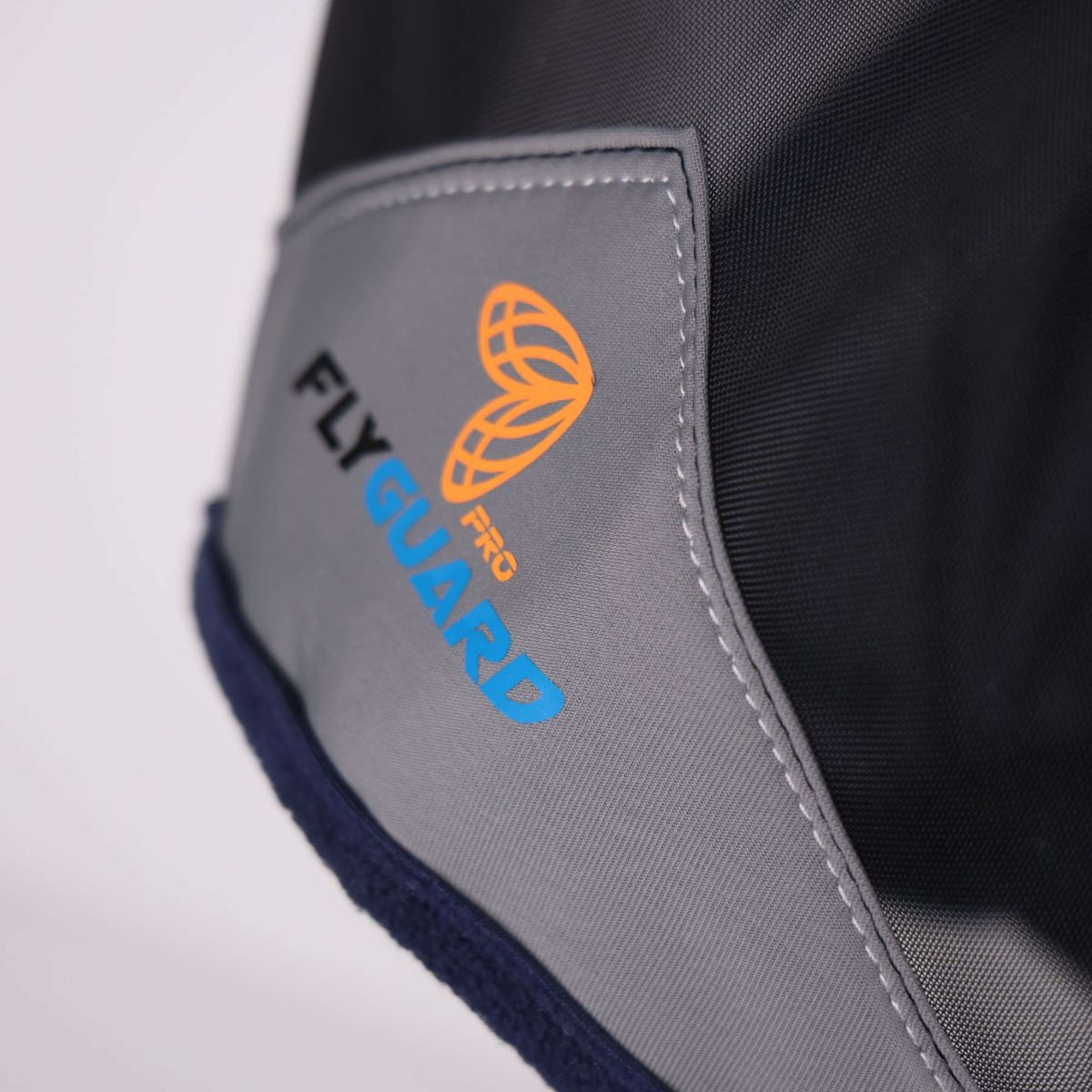 FlyGuard by Shires Máscara para Moscas Pro Fine Mesh con Orejas Navy