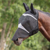 FlyGuard by Shires Máscara para Moscas Pro Fine Mesh con Orejas y Nariz Jet