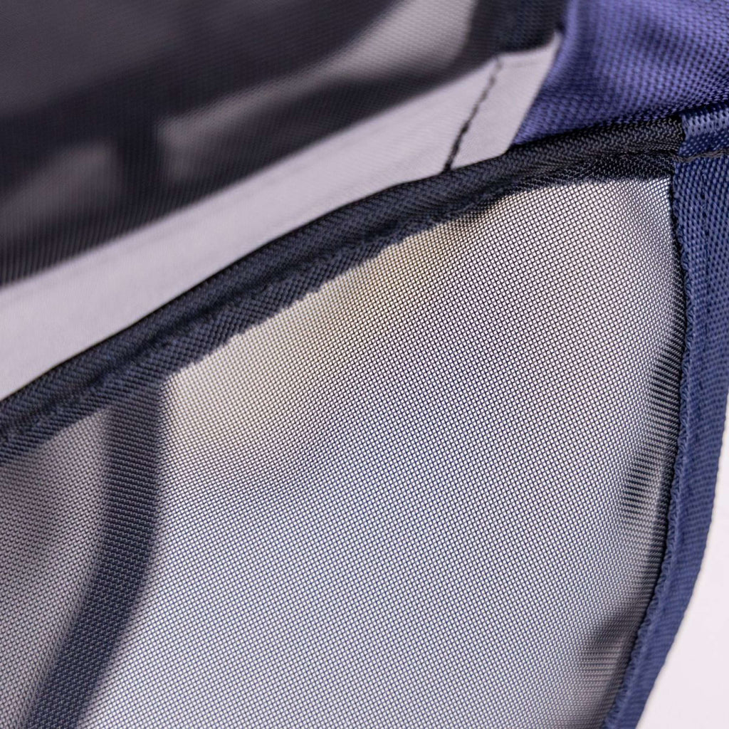 FlyGuard by Shires Máscara para Moscas Pro Fine Mesh con Orejas y Nariz Navy