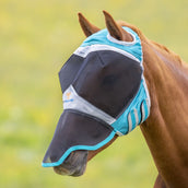 Shires Máscara Antimoscas Oor Gaten & Neus Mesh Teal