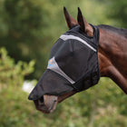 FlyGuard by Shires Máscara para Moscas Pro Fine Mesh met Ooruitsparing en Neusflap Jet