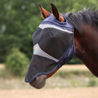 FlyGuard by Shires Máscara para Moscas Pro Fine Mesh met Ooruitsparing en Neusflap Navy