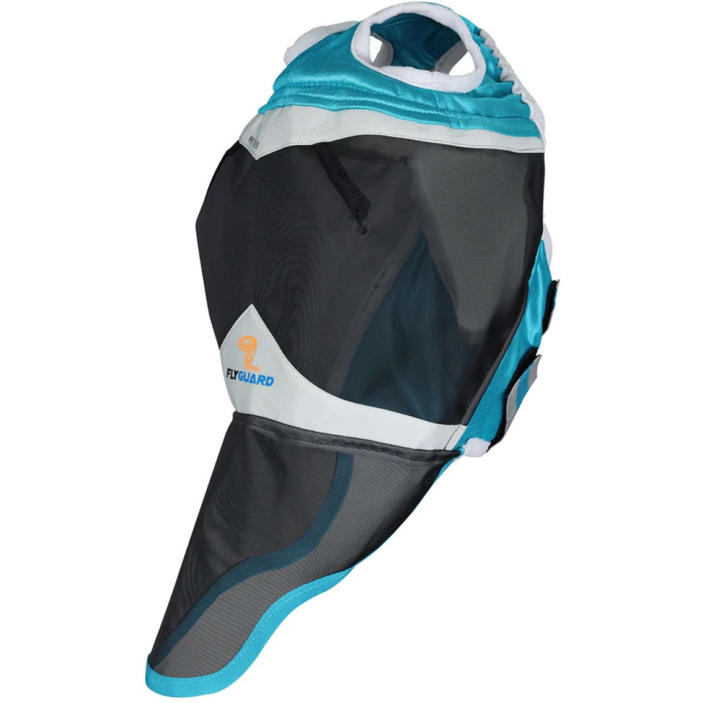 Shires Máscara Antimoscas Oor Gaten & Neus Mesh Teal