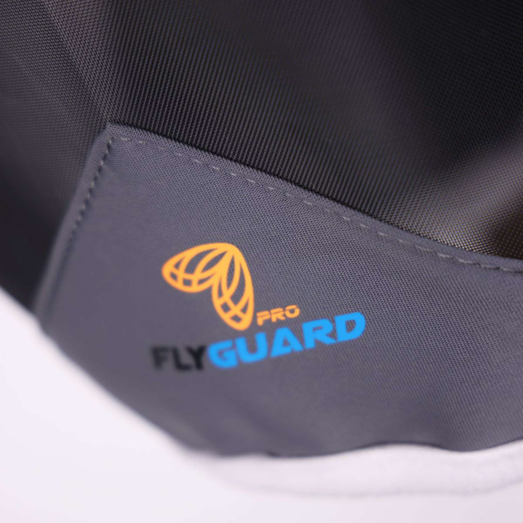FlyGuard by Shires Máscara para Moscas Pro Air Motion con Orejas Gris oscuro