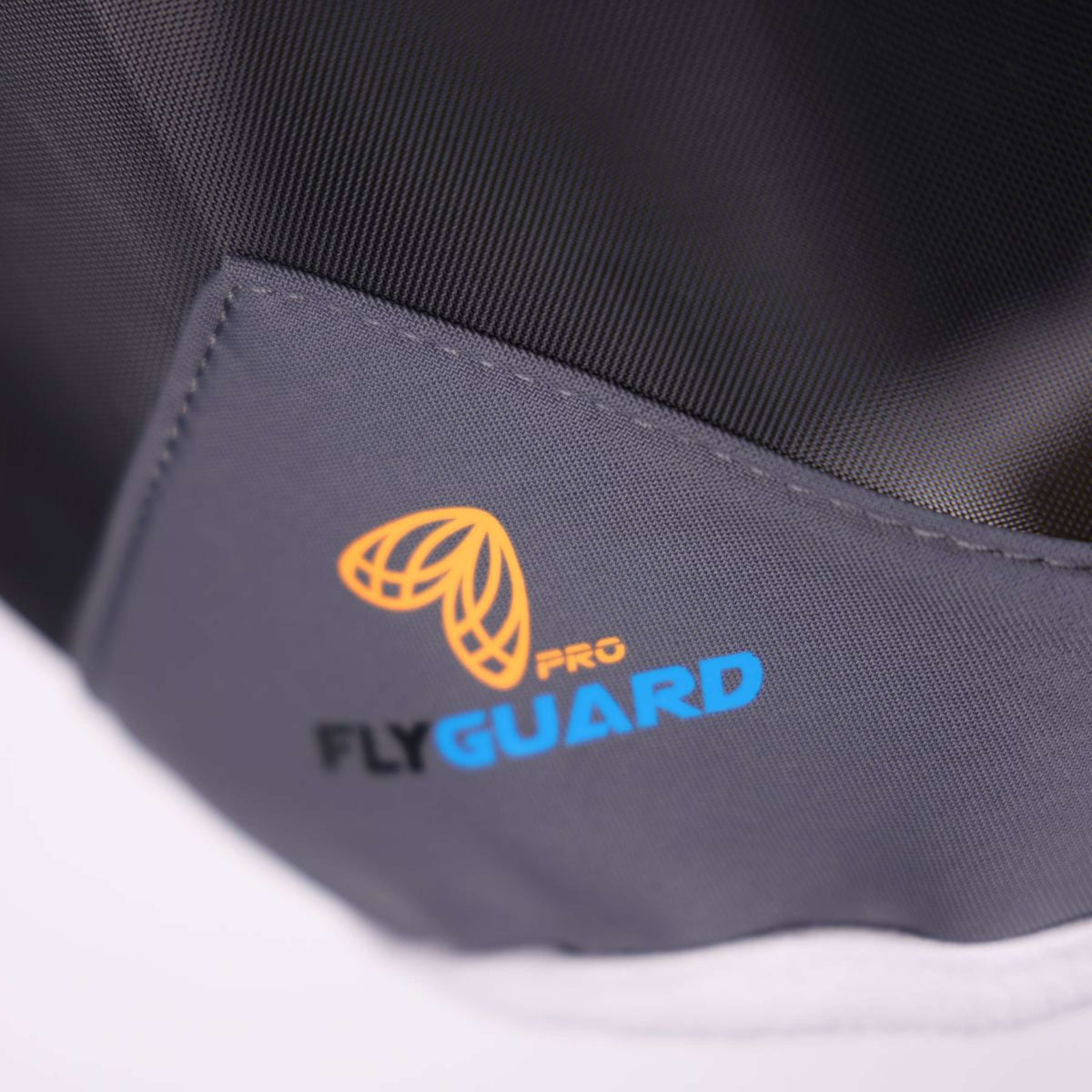 FlyGuard Máscara para Moscas Pro Air Motion con Orejas Gris oscuro