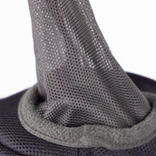 FlyGuard by Shires Máscara para Moscas Pro Air Motion con Orejas y Flecos Khaki