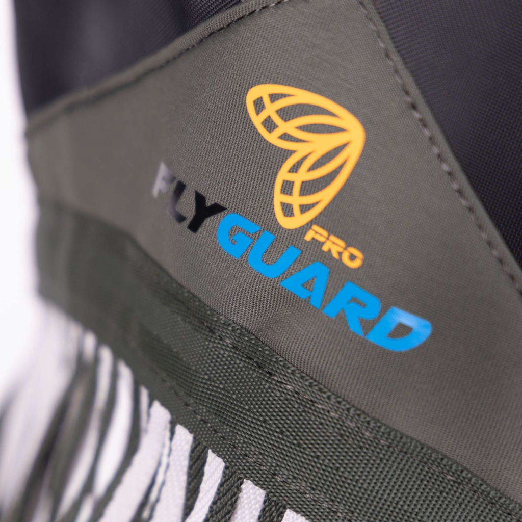 FlyGuard by Shires Máscara para Moscas Pro Air Motion con Orejas y Flecos Khaki