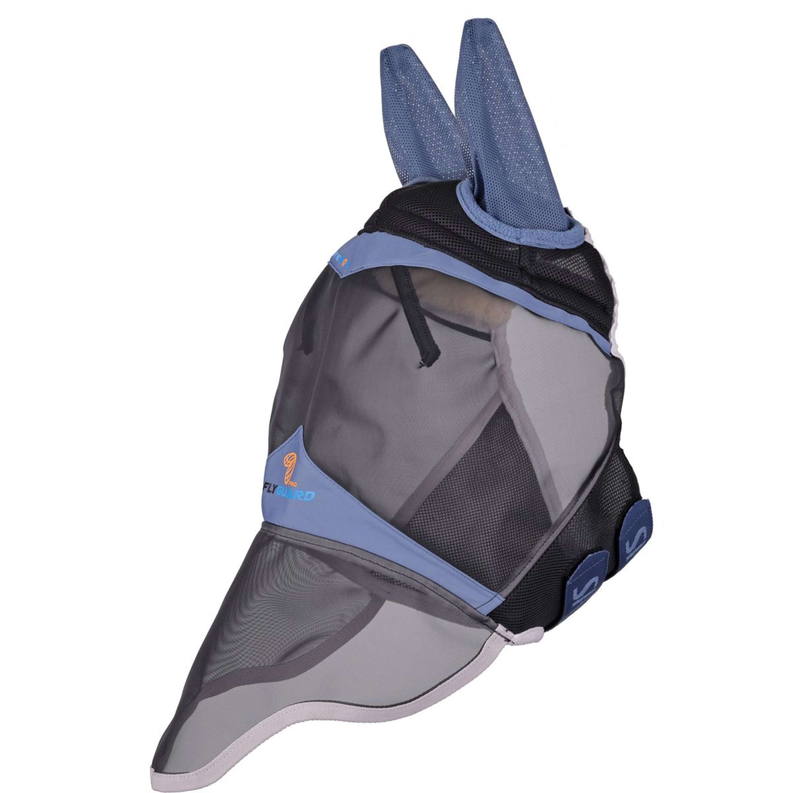 FlyGuard by Shires Máscara para Moscas Pro Air Motion con Orejas y Nariz Deep Airforce Blue FlyGuard by Shires Máscara para Moscas Pro Air Motion con Orejas y Nariz Deep Airforce Blue