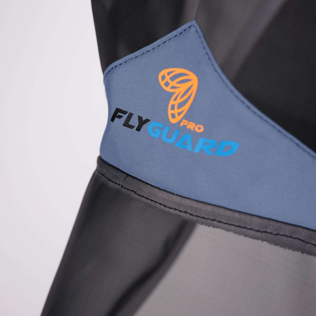 FlyGuard by Shires Máscara para Moscas Pro Air Motion con Orejas y Nariz Deep Airforce Blue