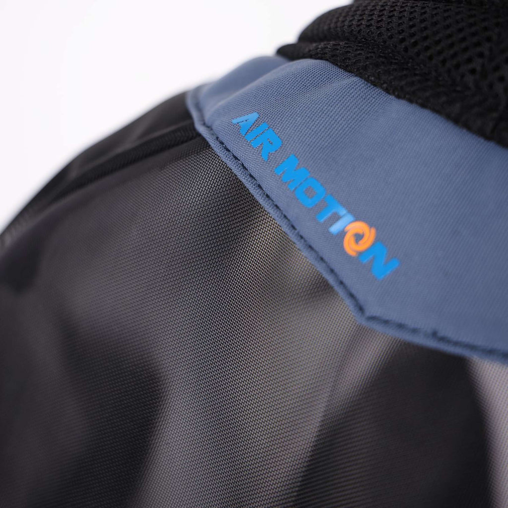FlyGuard by Shires Máscara para Moscas Pro Air Motion con Orejas y Nariz Deep Airforce Blue