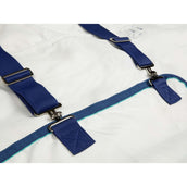 Highlander Plus Manta para Eczema Sweet-Itch Combo Blanco/Airforce