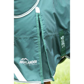 Manta de invierno Highlander Original de 300 g con pieza para el cuello Verde