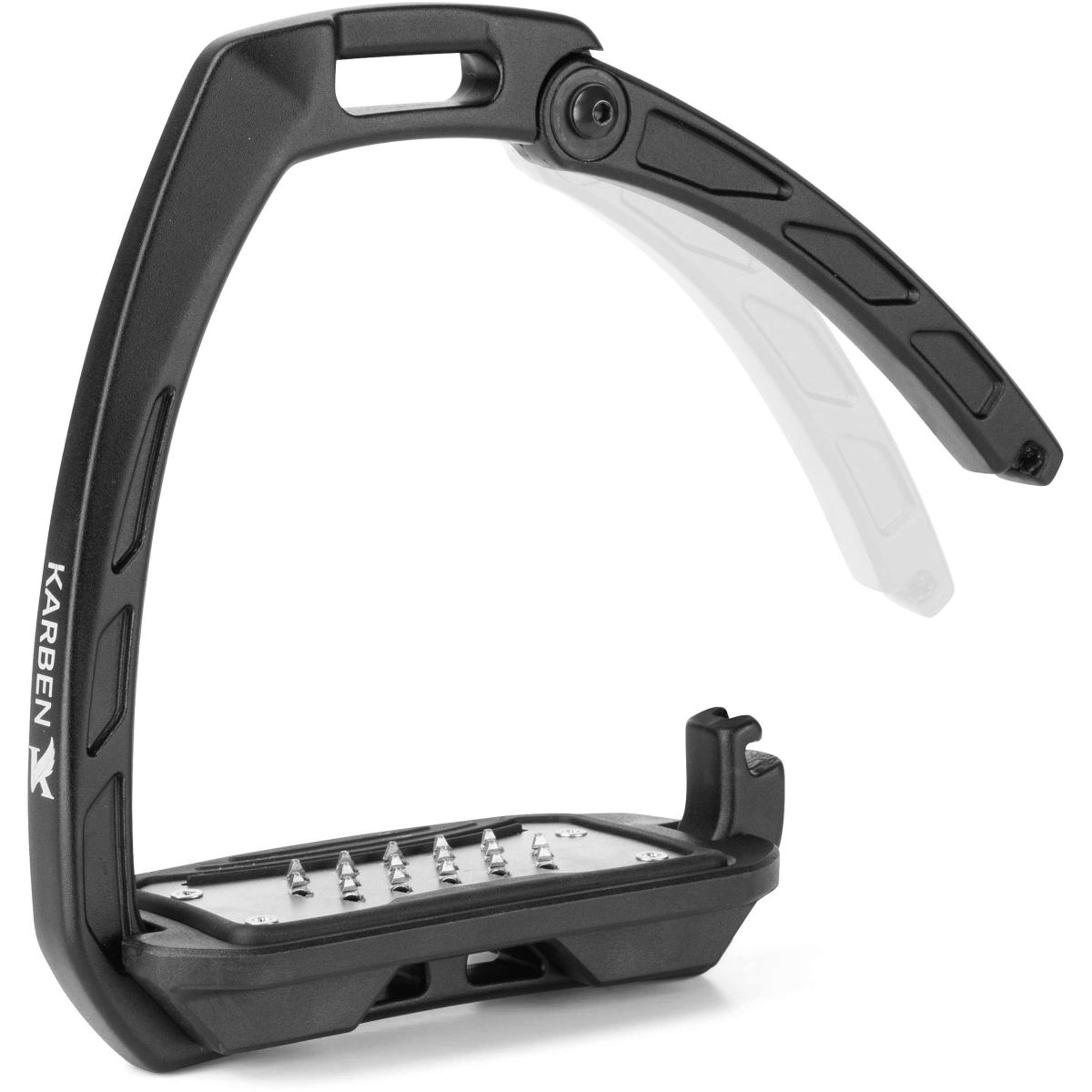 Karben by Shires Estribos Ultra Grip Negro Karben by Shires Estribos Ultra Grip Negro