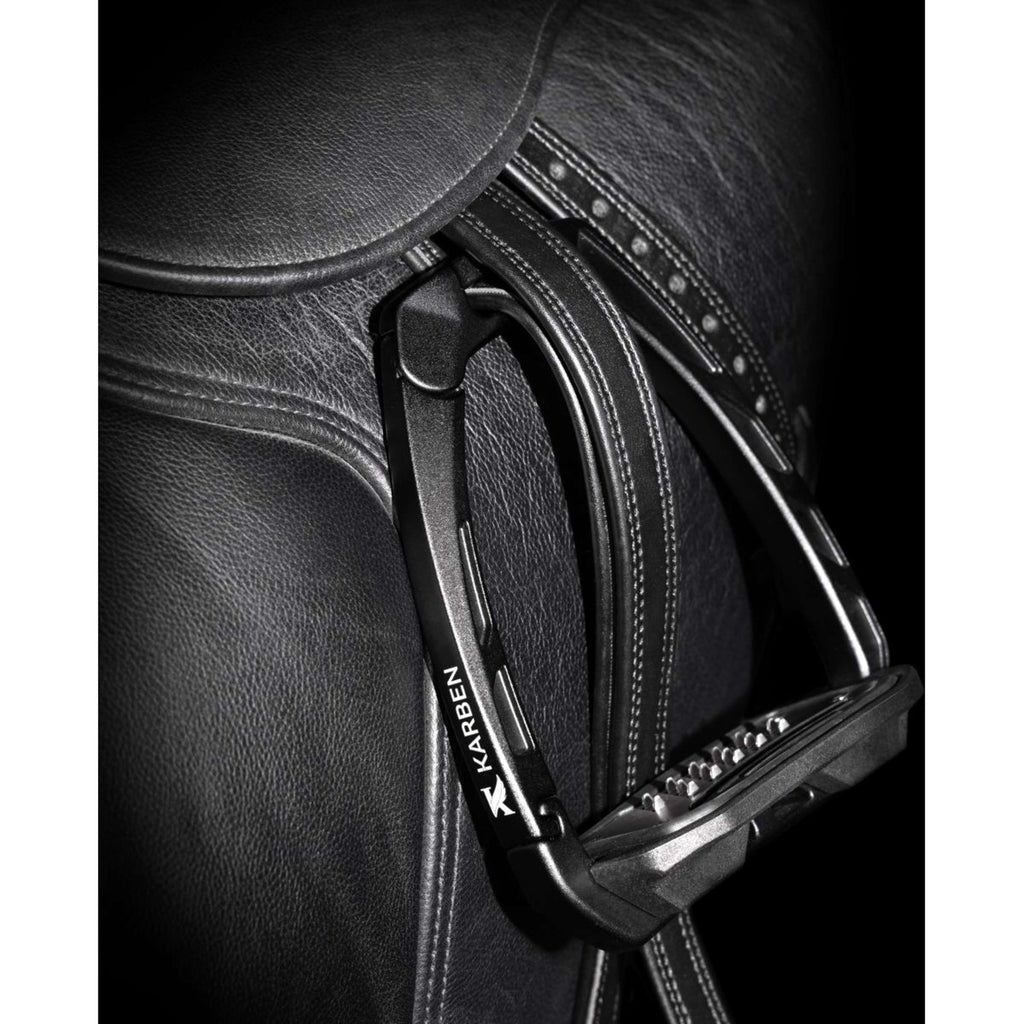Karben by Shires Estribos Ultra Grip Negro