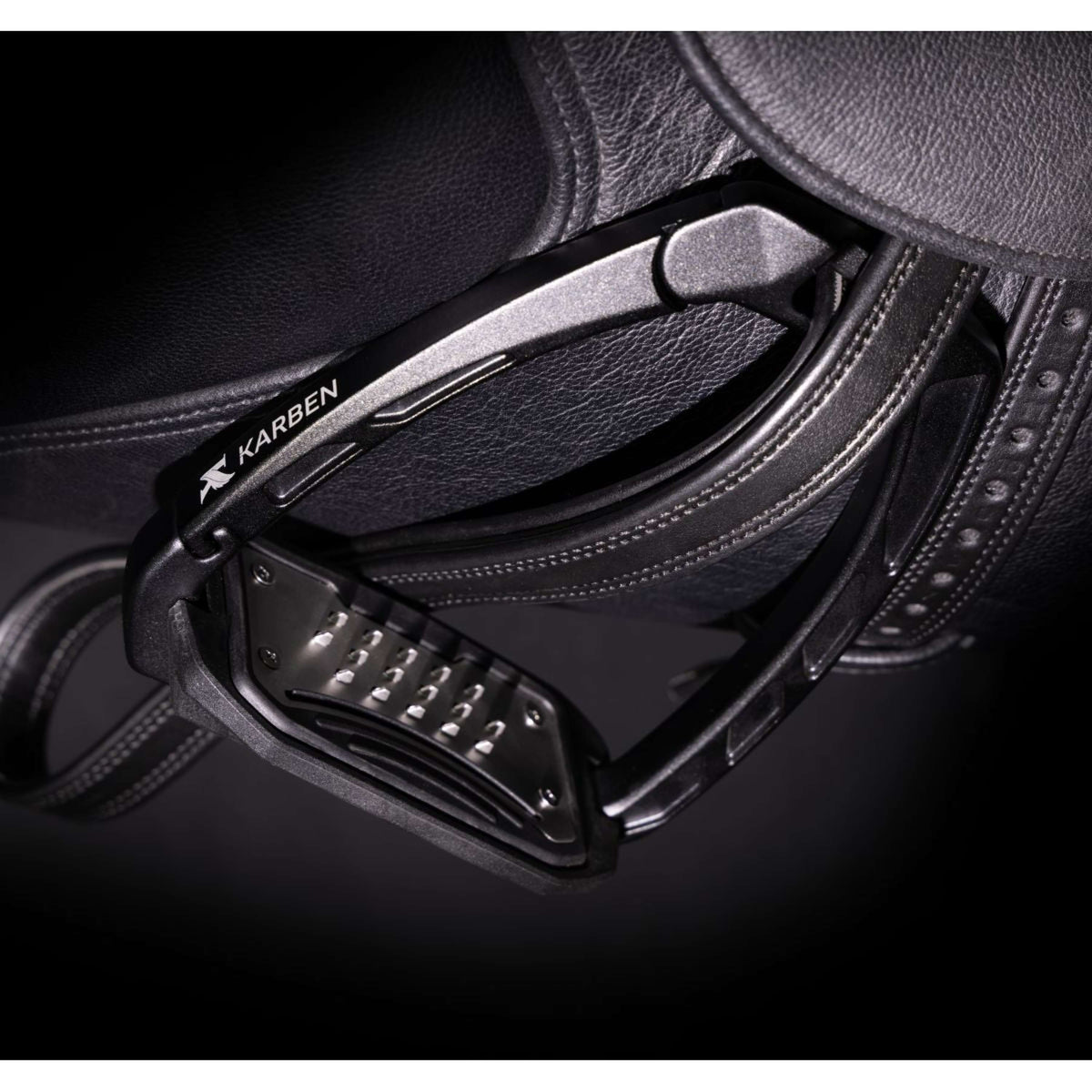 Karben by Shires Estribos Ultra Grip Negro