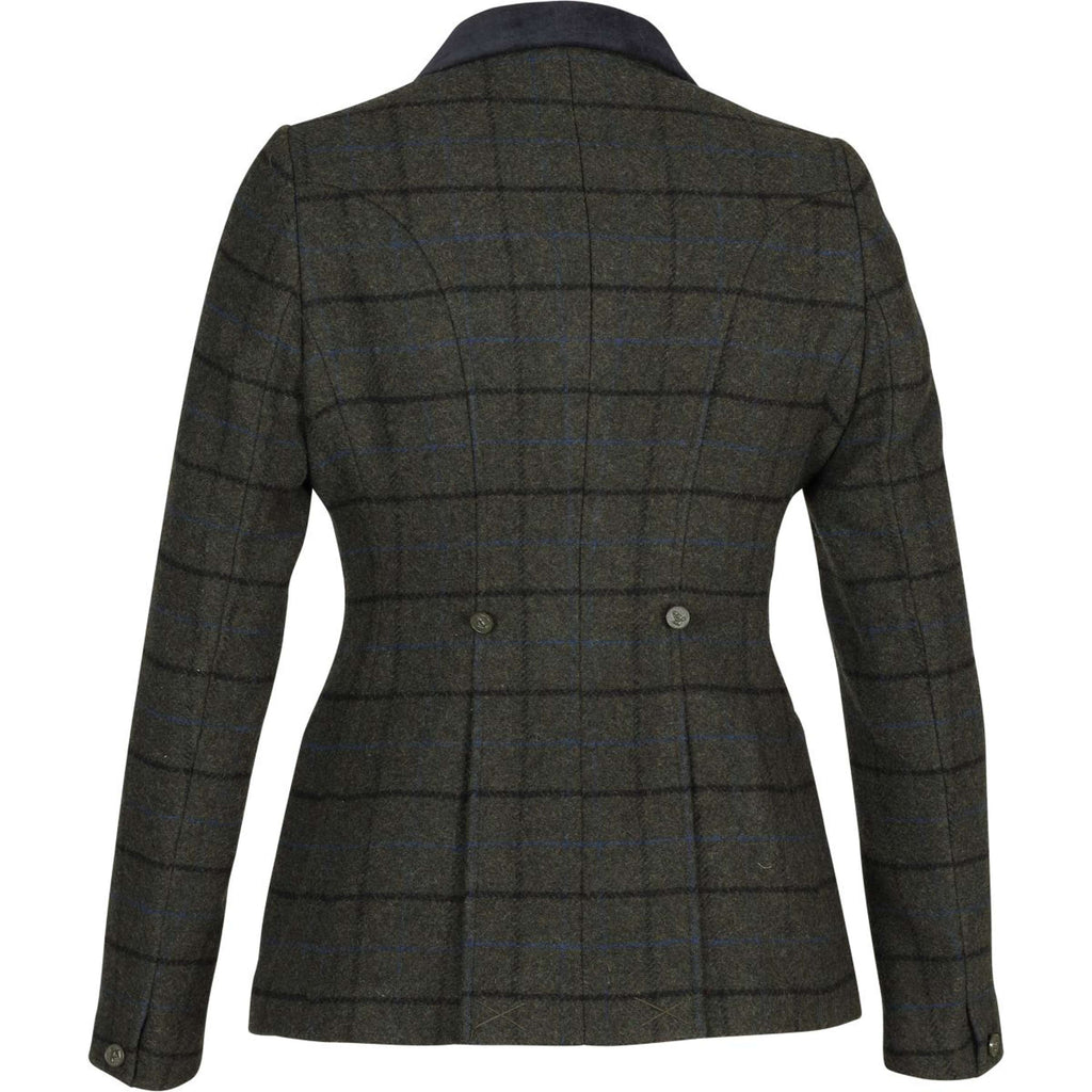 Aubrion by Shires Chaqueta de Competición Saratoga Verde Oscuro Check