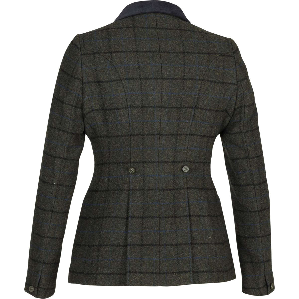 Aubrion by Shires Chaqueta de Competición Saratoga Verde Oscuro Check