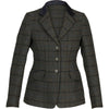 Aubrion by Shires Chaqueta de Competición Saratoga Verde Oscuro Check