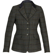 Aubrion by Shires Chaqueta de Competición Saratoga Verde Oscuro Check