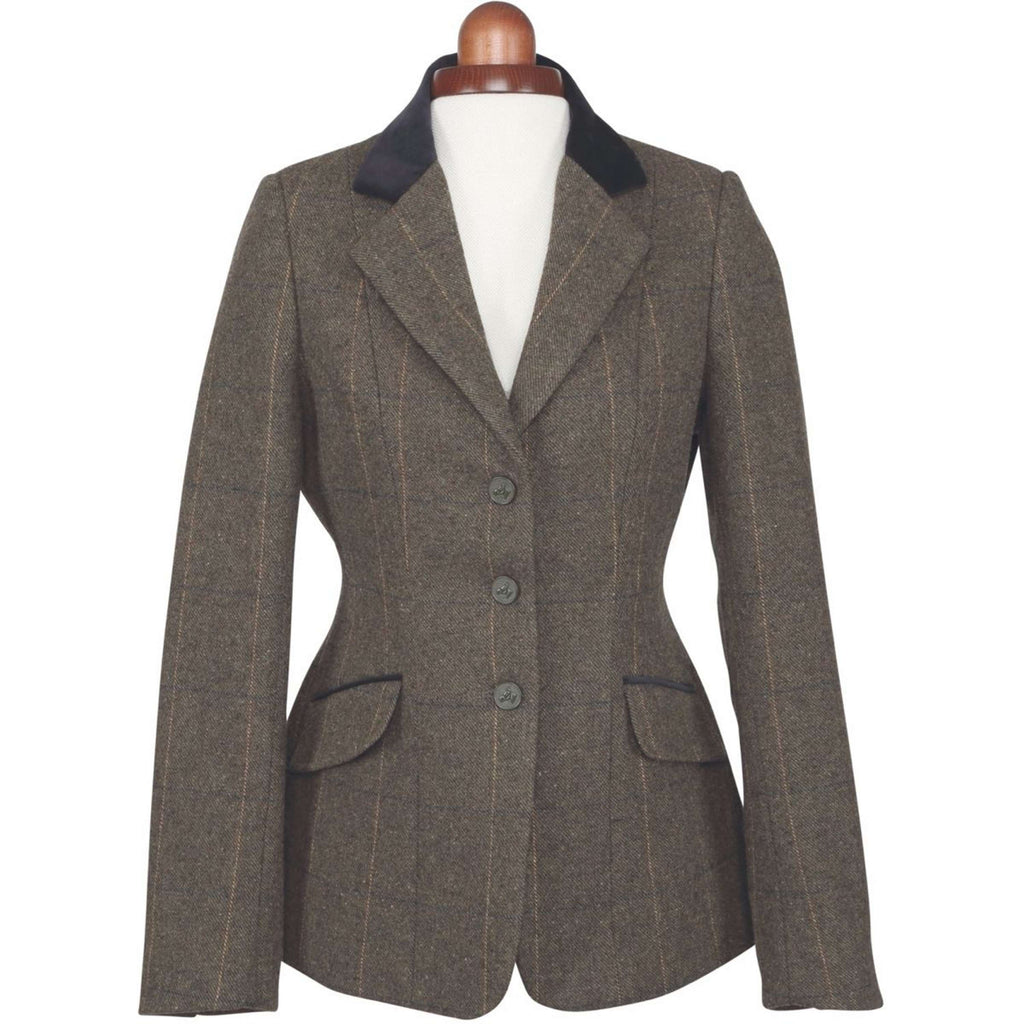 Aubrion by Shires Chaqueta de Competición Saratoga Verde Check