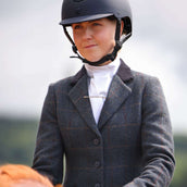 Aubrion by Shires Chaqueta de Competición Saratoga Juniper Navy Check