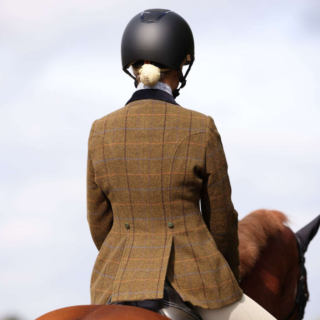 Aubrion by Shires Chaqueta de Competición Saratoga Marron Roble Check