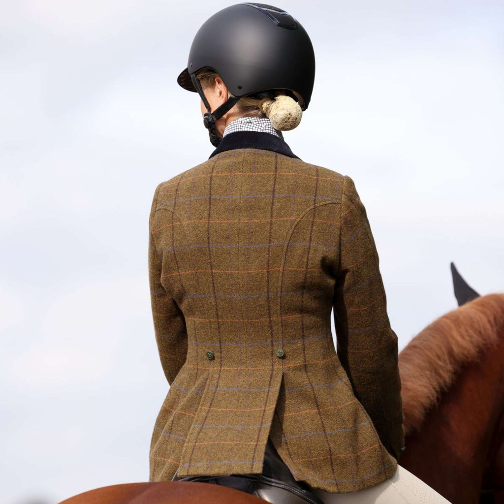 Aubrion by Shires Chaqueta de Competición Saratoga Marron Roble Check