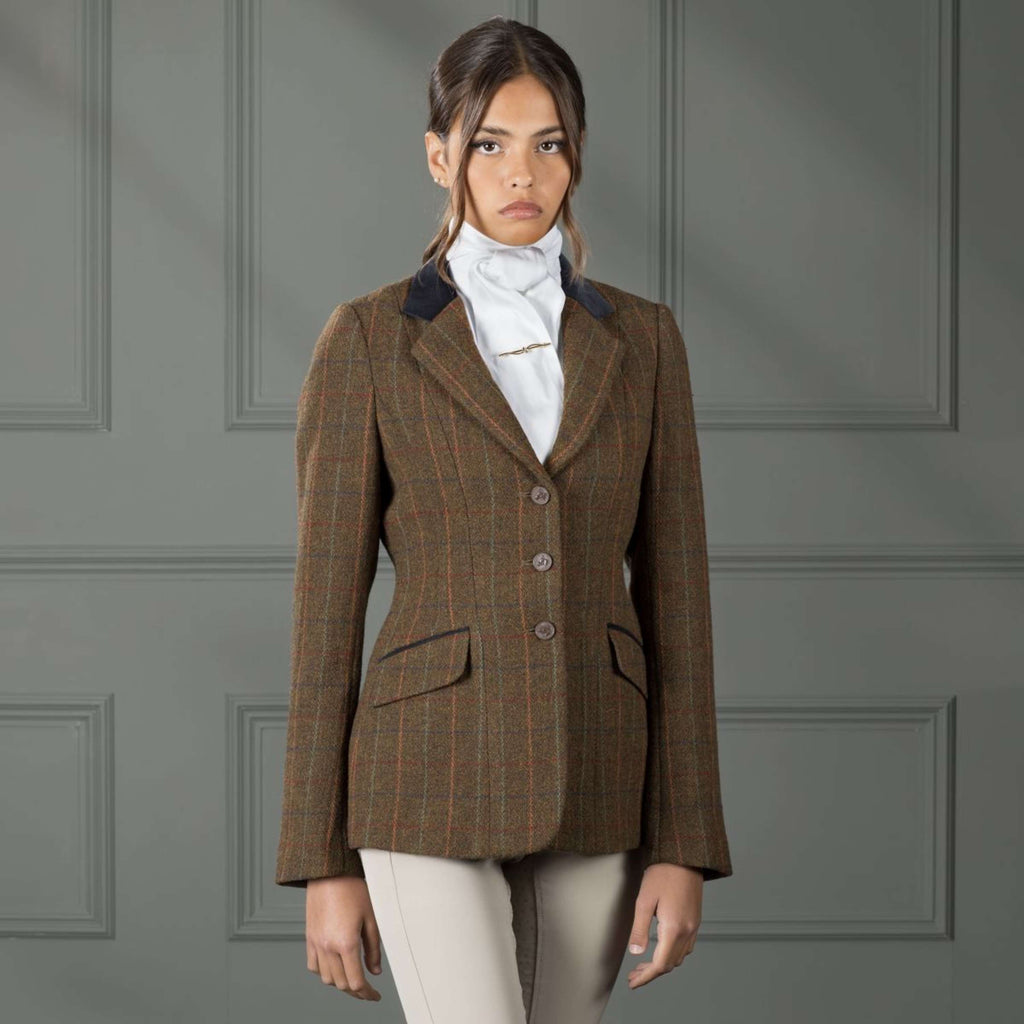 Aubrion by Shires Chaqueta de Competición Saratoga Oxido Check