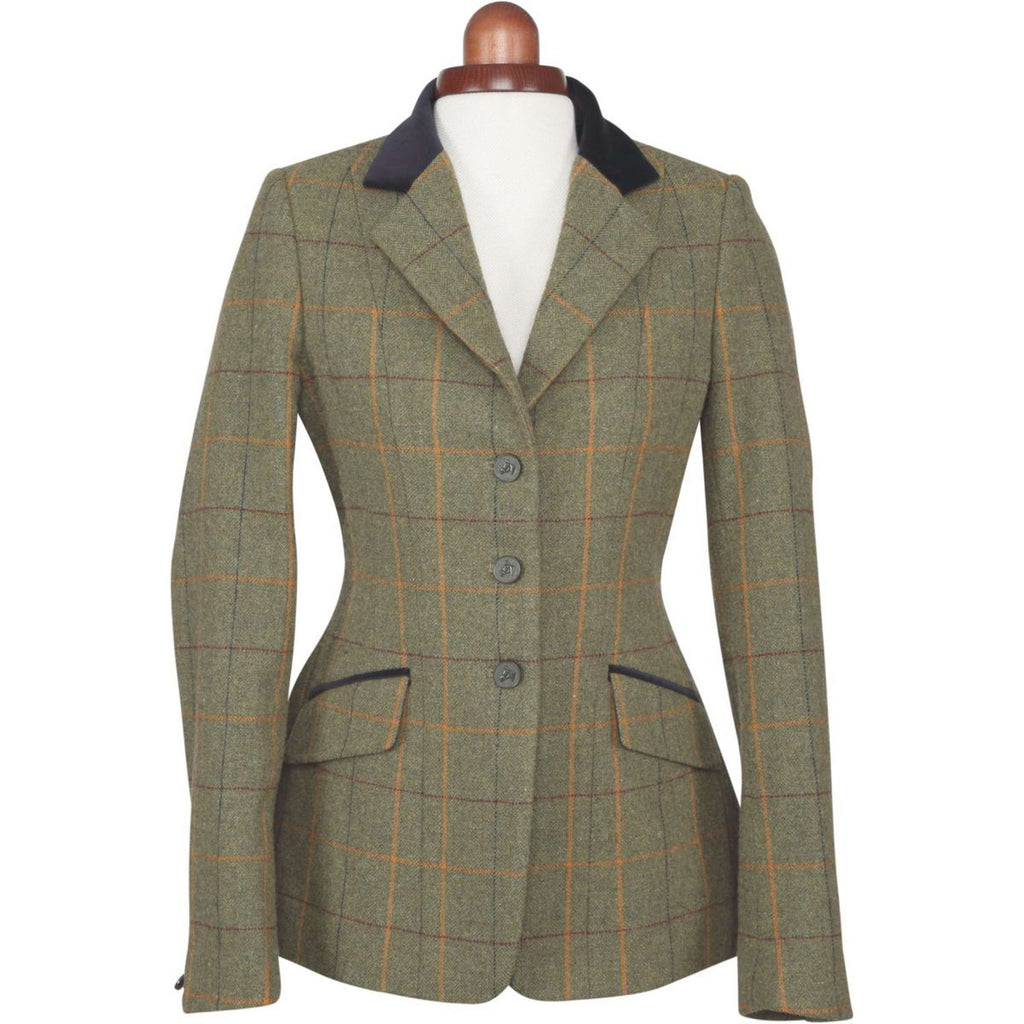 Aubrion by Shires Chaqueta de Competición Saratoga Rojo/Amarillo/Azul Check