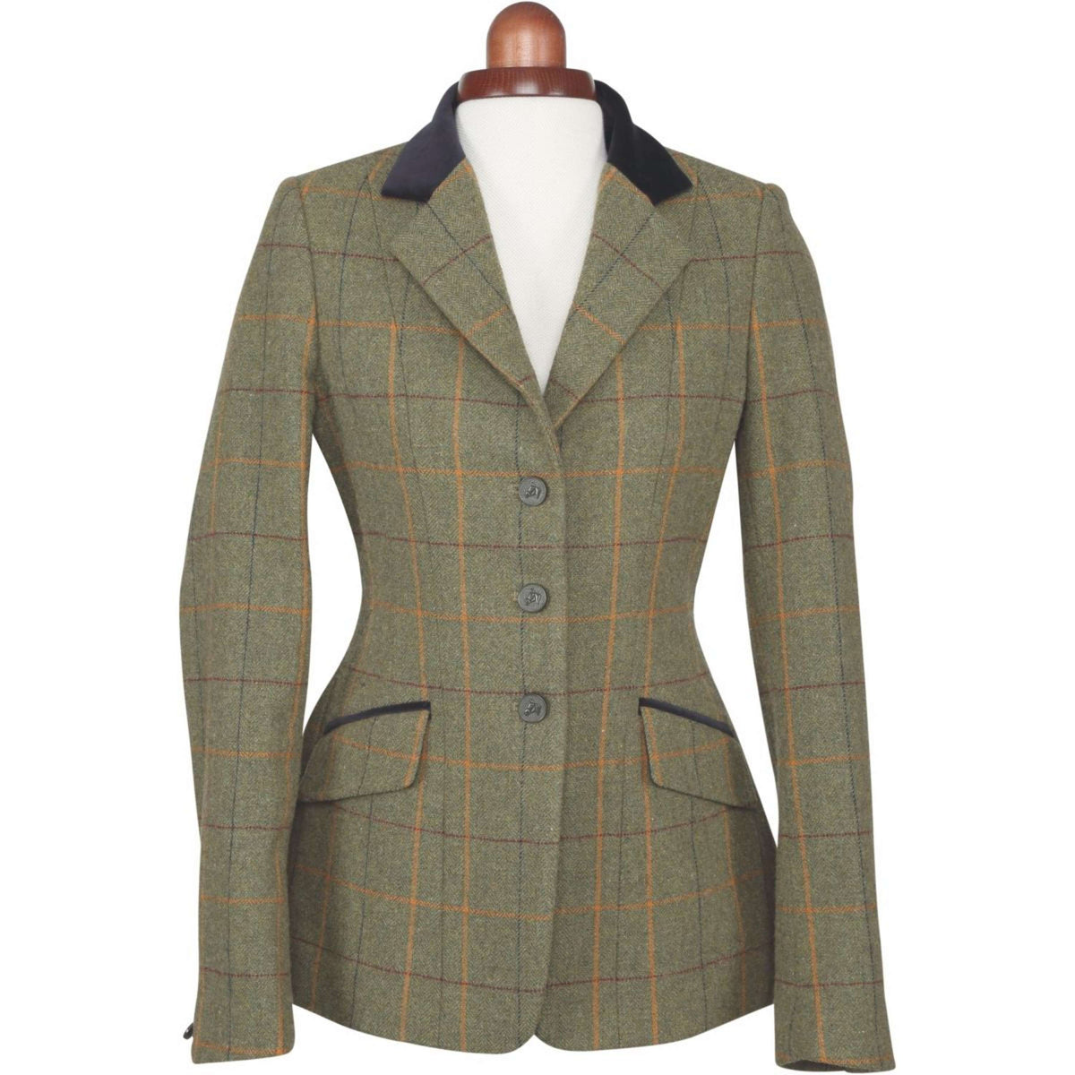 Aubrion by Shires Chaqueta de Competición Saratoga Rojo/Amarillo/Azul Check