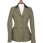 Aubrion by Shires Chaqueta de Competición Saratoga Rojo/Amarillo/Azul Check
