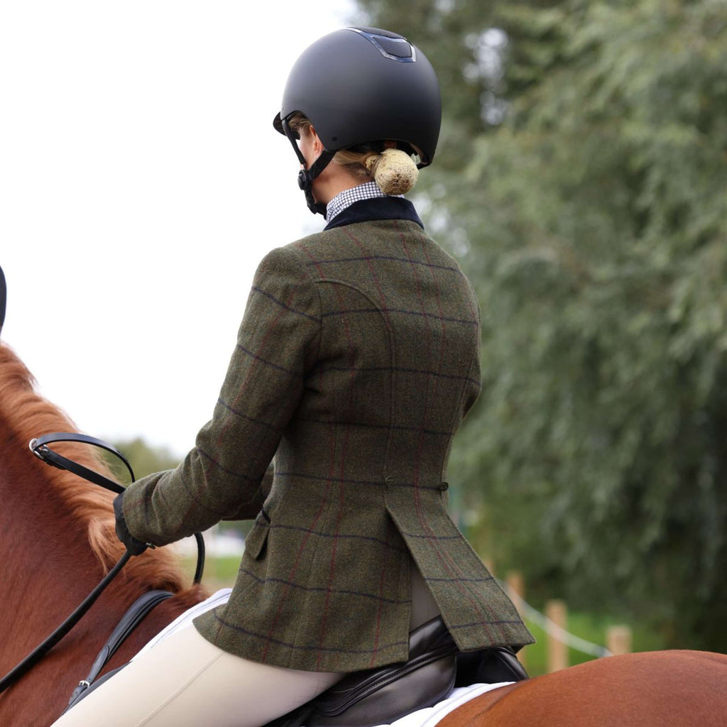 Aubrion by Shires Chaqueta de Competición Saratoga Spruce Verde Check