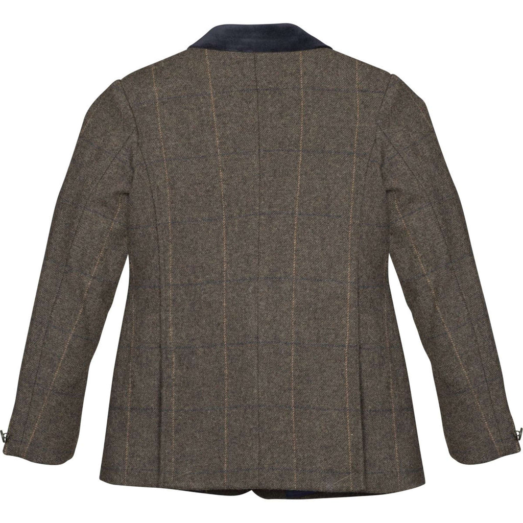 Aubrion by Shires Chaqueta de Competición Saratoga Niños Verde Check