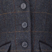 Aubrion by Shires Chaqueta de Competición Saratoga Niños Juniper Navy Check