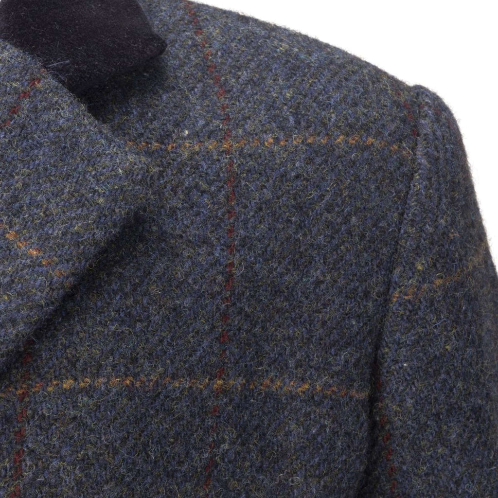 Aubrion by Shires Chaqueta de Competición Saratoga Niños Juniper Navy Check