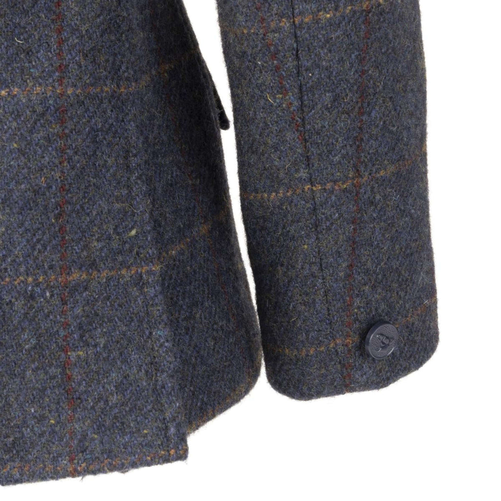 Aubrion by Shires Chaqueta de Competición Saratoga Niños Juniper Navy Check