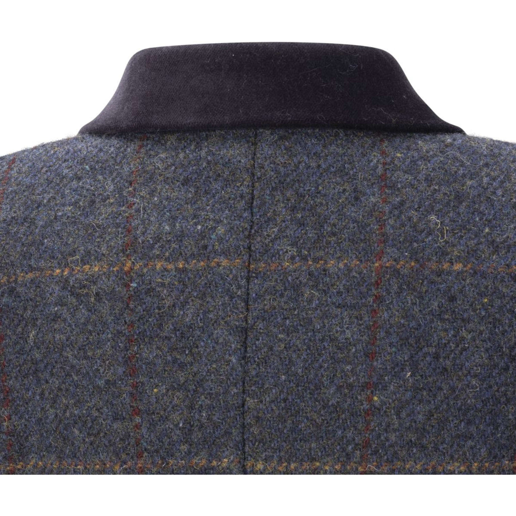 Aubrion by Shires Chaqueta de Competición Saratoga Niños Juniper Navy Check