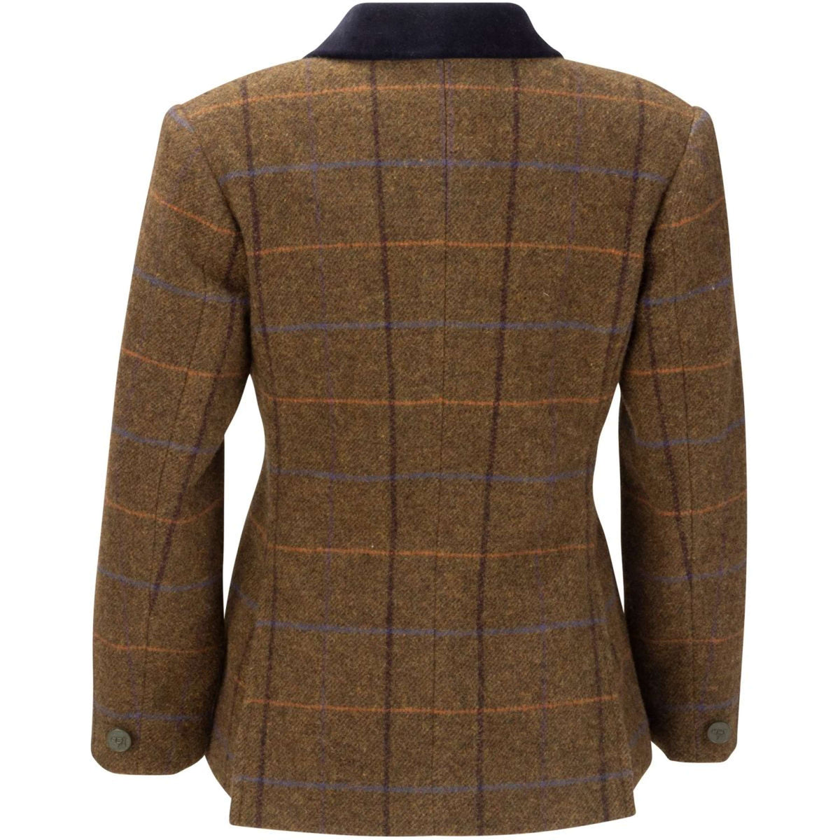 Aubrion by Shires Chaqueta de Competición Saratoga Niños Marron Roble Check