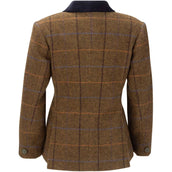 Aubrion by Shires Chaqueta de Competición Saratoga Niños Marron Roble Check