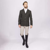 Aubrion by Shires Chaqueta de Competición Saratoga Hombres Elm Verde Check