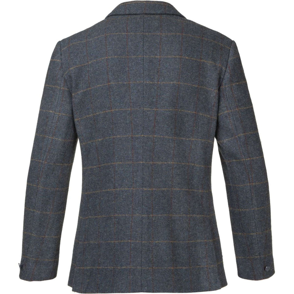 Aubrion by Shires Chaqueta de Competición Saratoga Hombres Juniper Navy Check