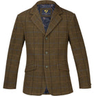 Aubrion by Shires Chaqueta de Competición Saratoga Hombres Marron Roble Check