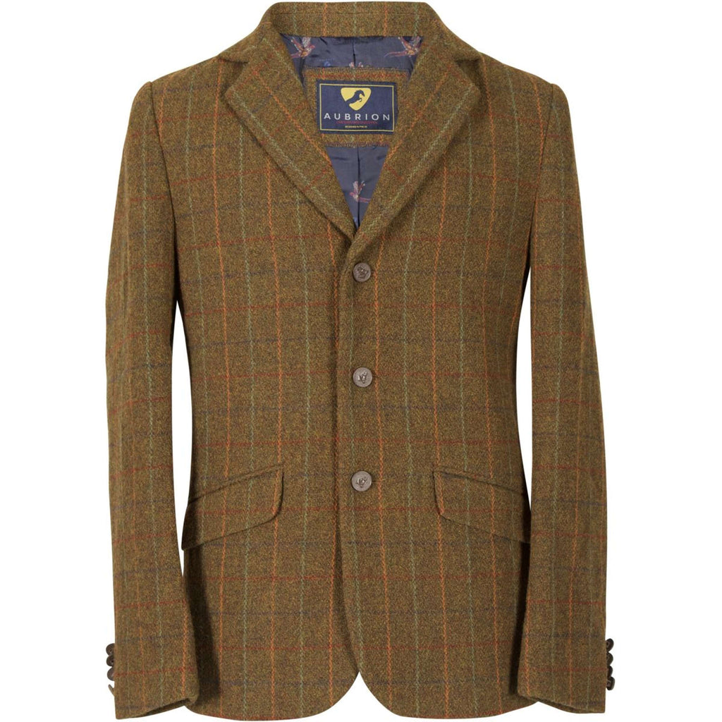 Aubrion by Shires Chaqueta de Competición Saratoga Hombres Oxido Check
