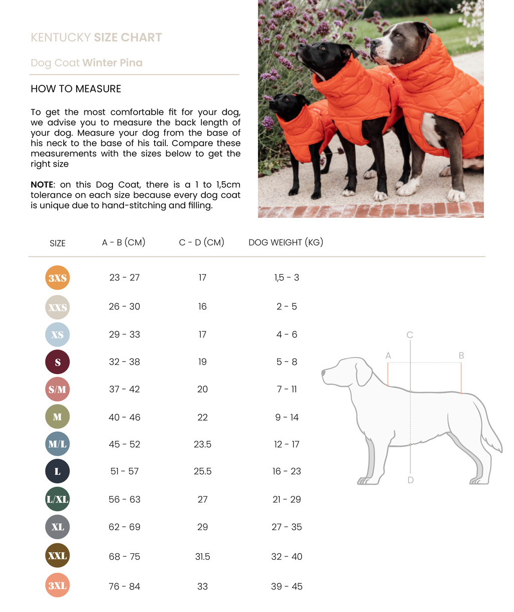 Kentucky Dogwear Manta para Perros Winter Pina 160g Naranja