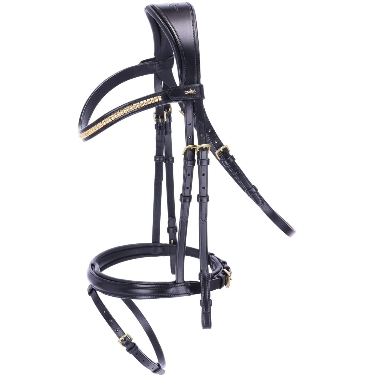 Schockemöhle Brida Monza C Negro/Oro