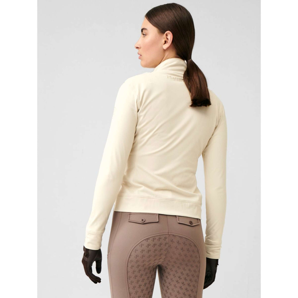 PS of Sweden Sudadera con capucha y cremallera Oakley Marfil Oscuro