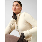 PS of Sweden Sudadera con capucha y cremallera Oakley Marfil Oscuro