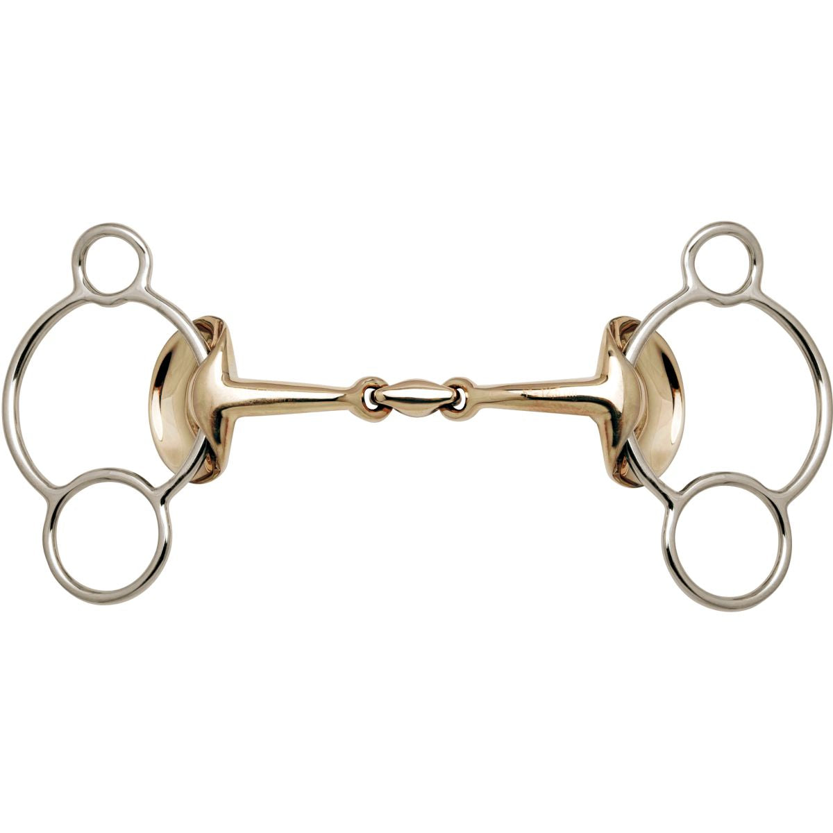 Stübben Bocado Golden Wings 3 Aros Sweet Iron