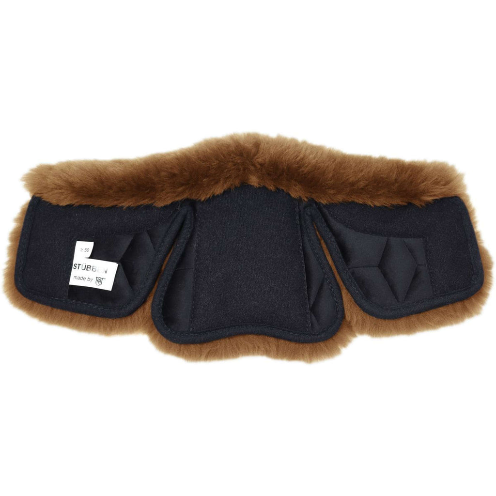 Stübben Cubierta de Piel para Cincha Equi-Soft by Mattes Piel de cordero Whiskey